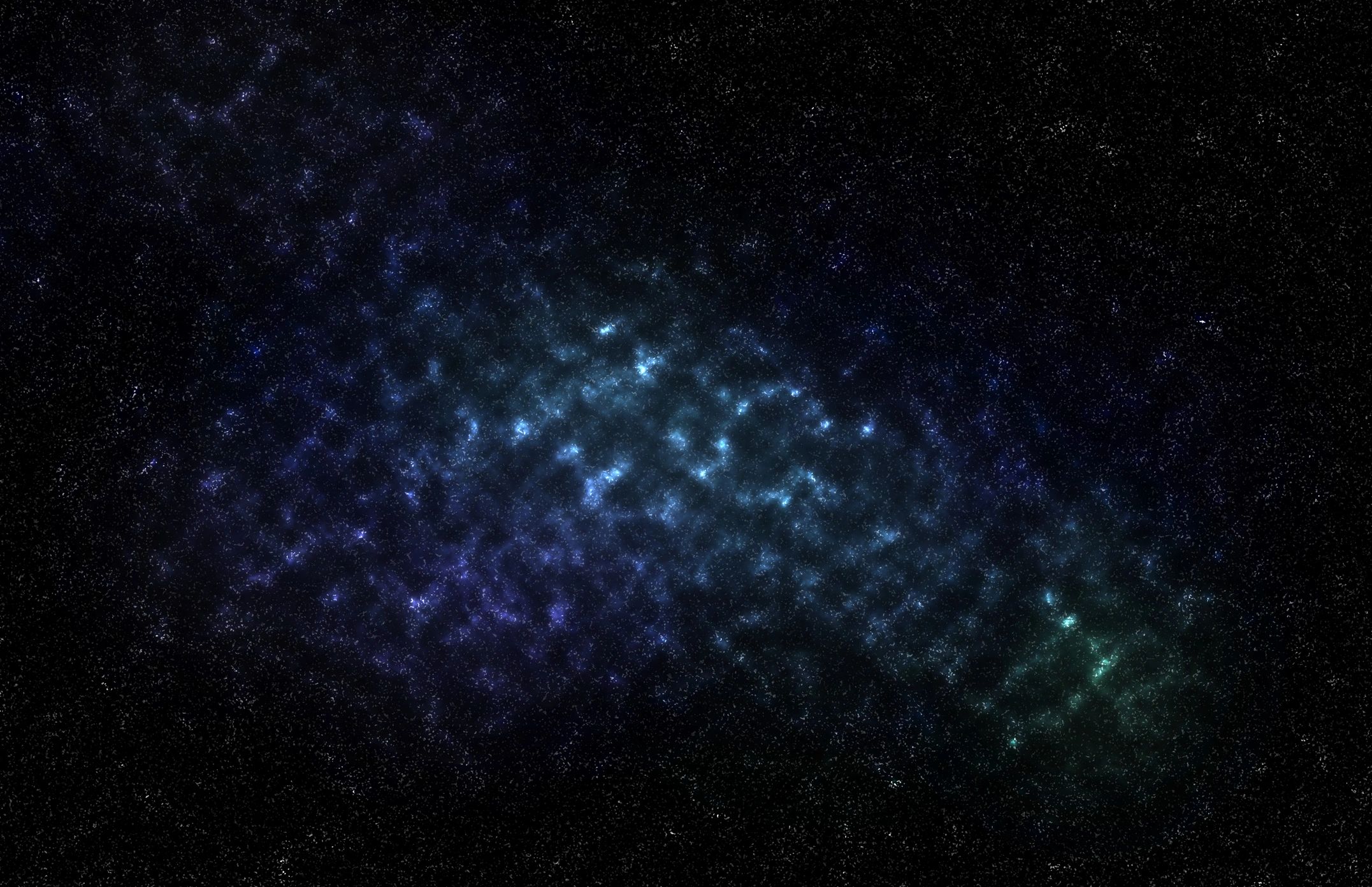 Nebulosa colorida, ilustración